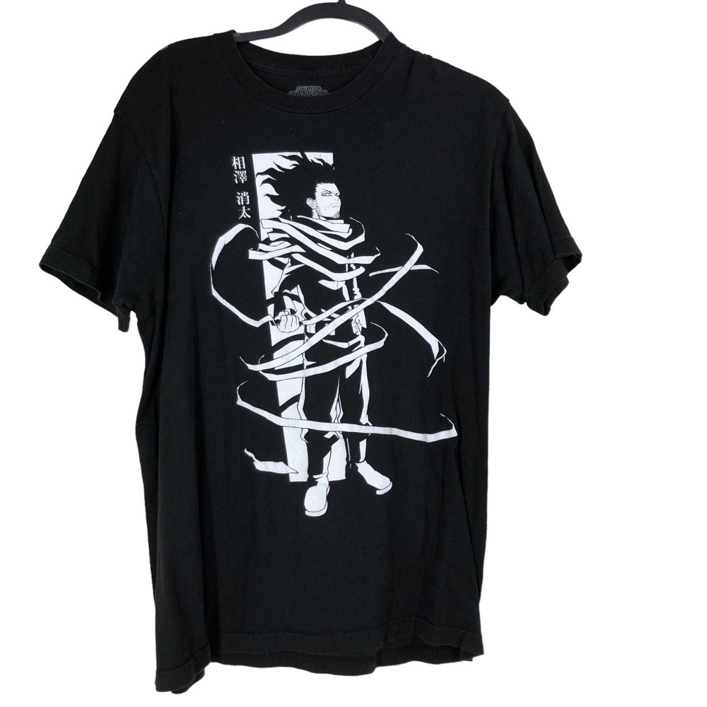 My Hero Academia Anime T-Shirt by Funimation; Shota Aizawa Eraserhead sz L